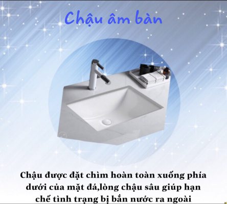 chậu rửa mặt âm